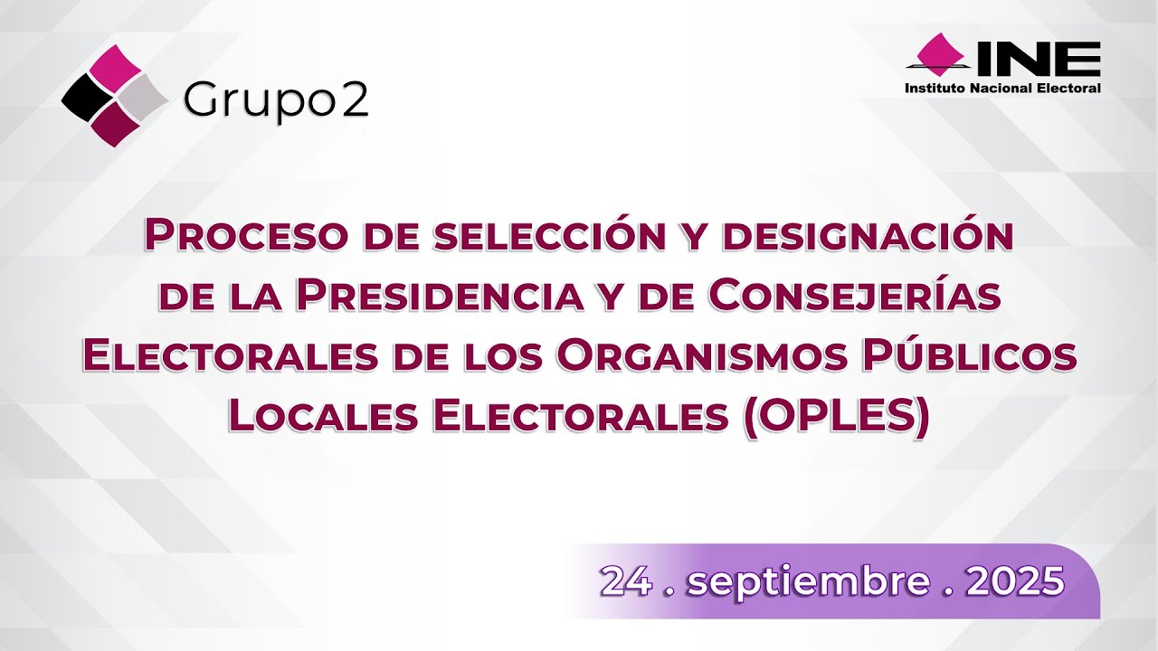 Transmisi&oacute;n de Entrevistas OPLES Grupo 2(24/09/2025)