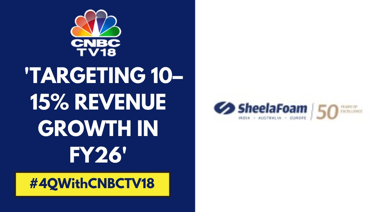 Company Has Gained Market Share, Driven By 8-10% Volume Growth: Sheela Foam | CNBC TV18