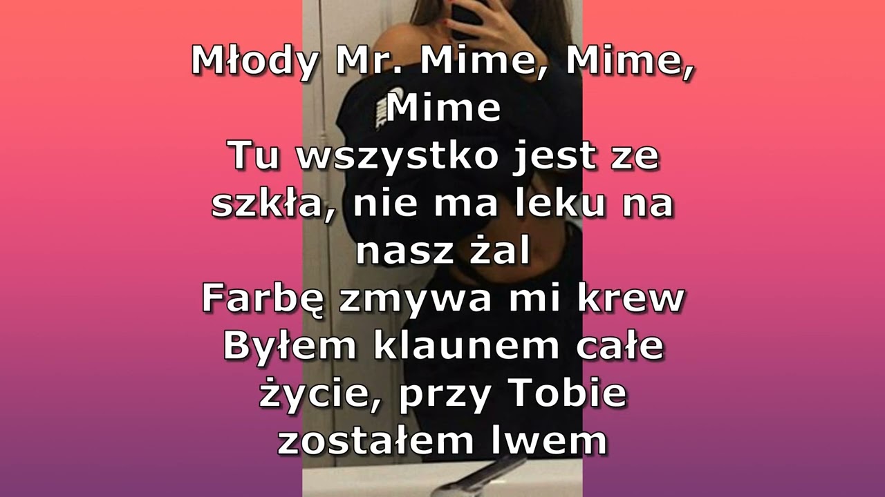 Szpaku - Mr. MIME (prod. Kubi Producent) (TEKST)
