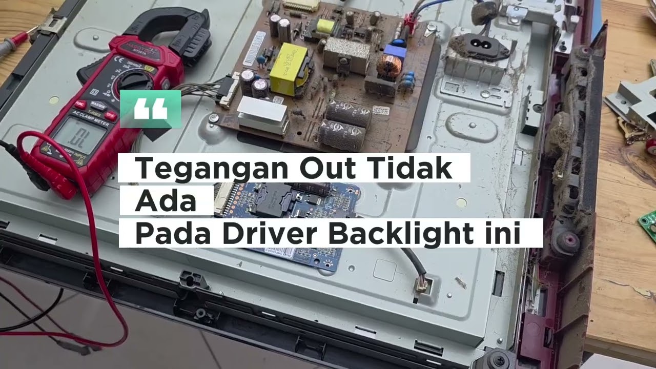 Perbaikan TV Gelap Tidak Ada Gambar tapi Ada Suara