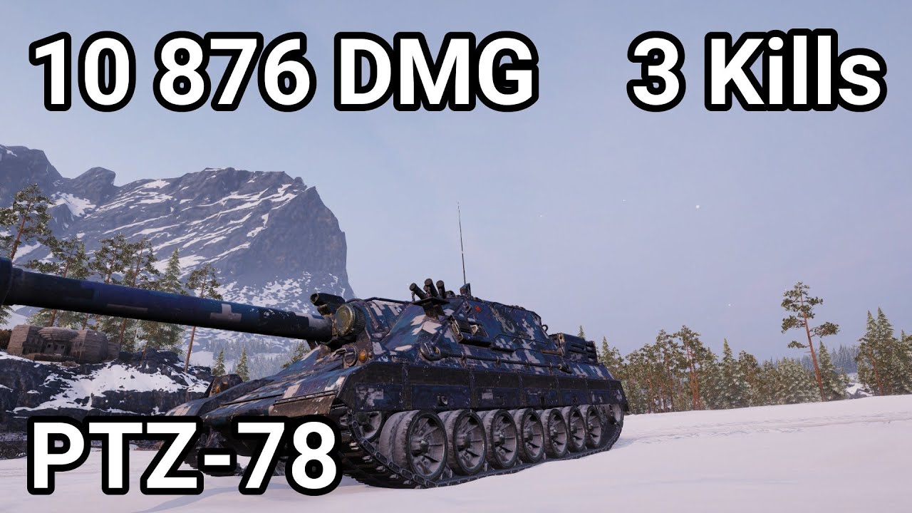 PTZ-78: 10.8K DAMAGE - ROCKET-POWERED ASSAULT DESTRUCTION | WoT