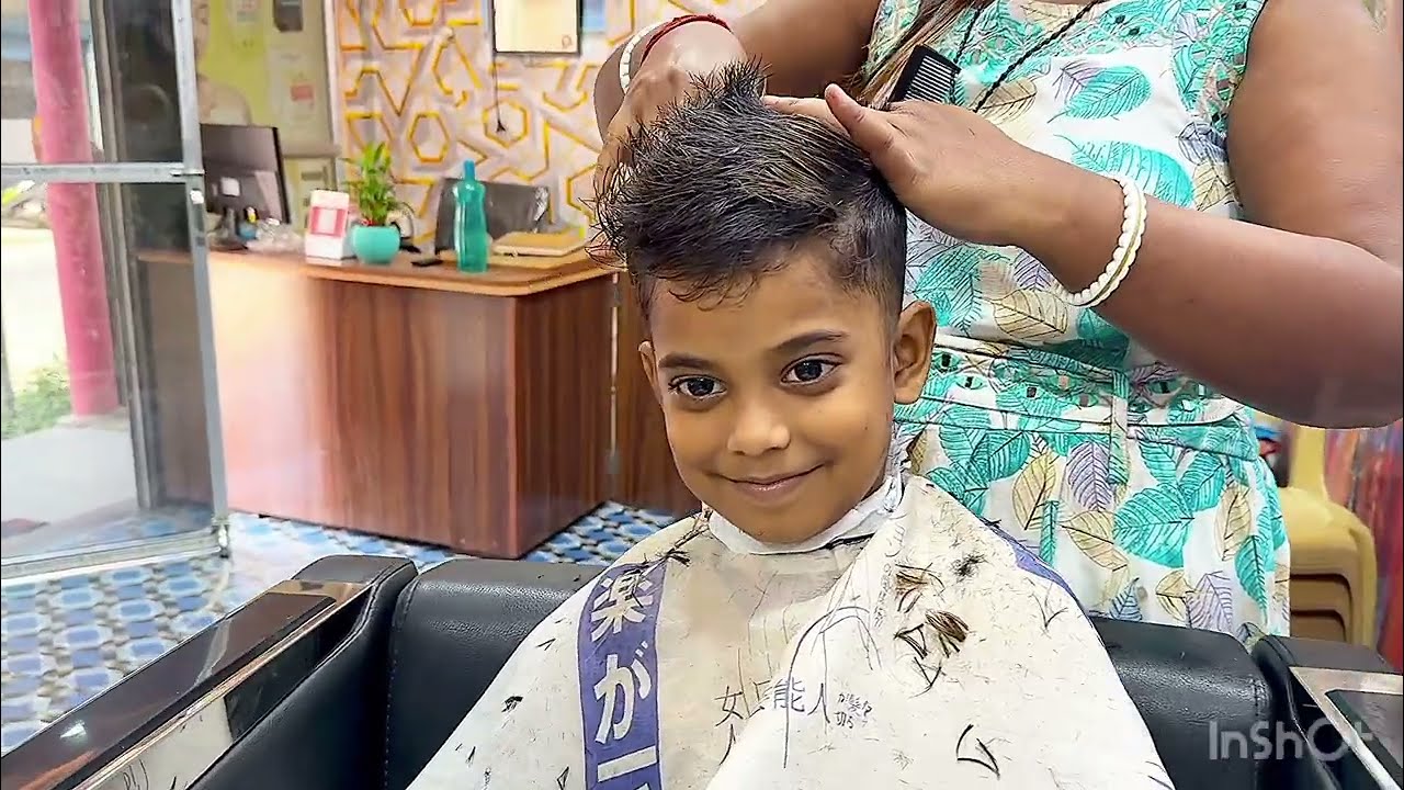 Cute Baby Normal Haircut /Two Sided Haircut 👌🏻Trendy Indian Haircut 💇‍♂️ 