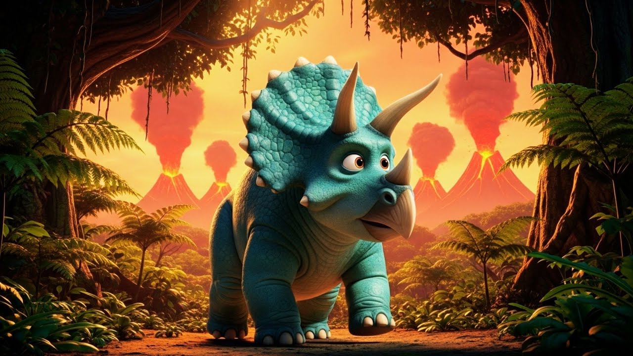 Triceratops Marching By – Fun Dinosaur Song for Kids | Learn About Dinosaurs!