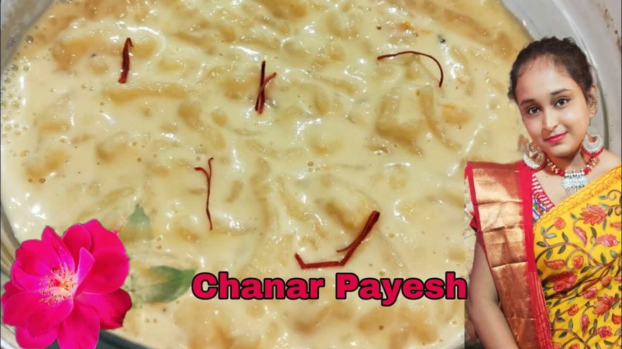 Chanar Payesh Recipe | Chena Kheer Recipe | Paneer Payesam | Cottage Cheese Recipe | Sweet Dessert