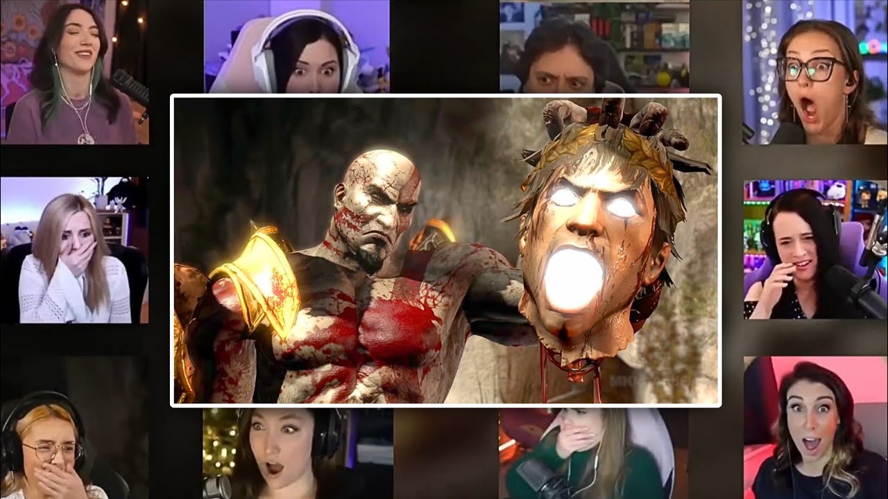 God of War Kratos Kills All Gods Of Olympus - Part 1 | Reaction Mashup