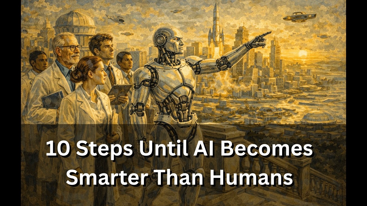 10 Steps Until AI Becomes Smarter Than Humans