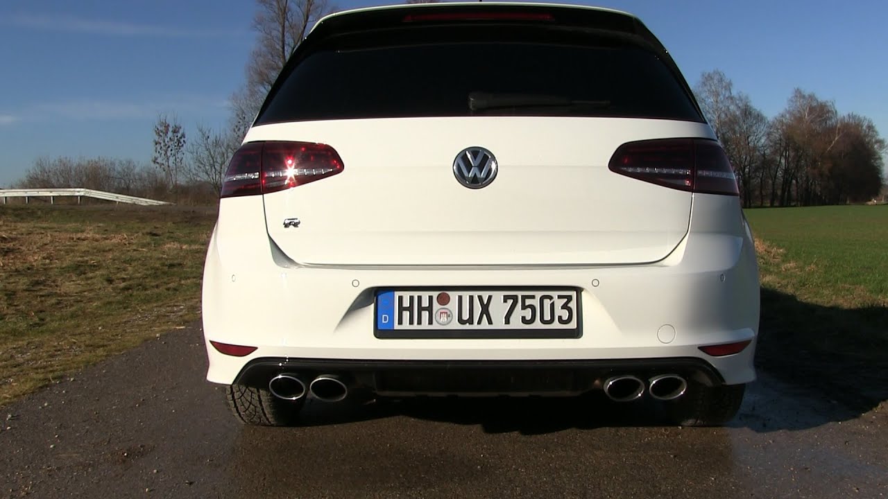 2015 VW Golf 7 R 4Motion (300 HP) Test Drive