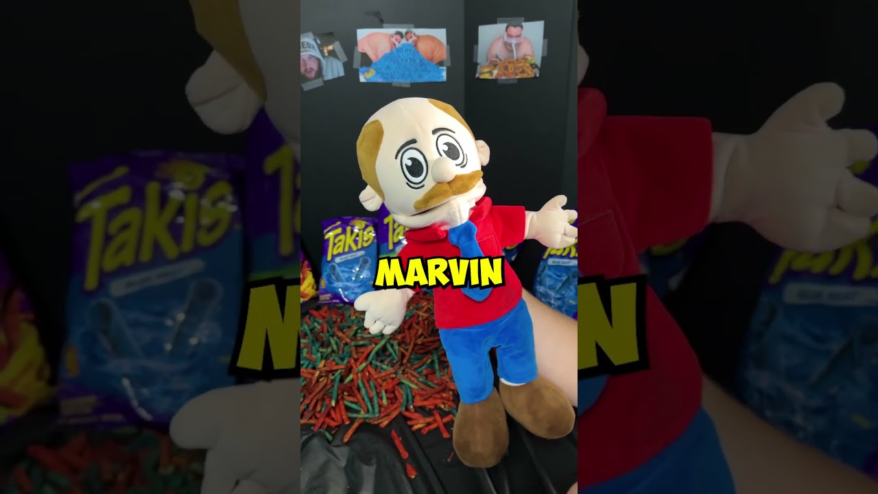 SML Puppets Vs Takis!