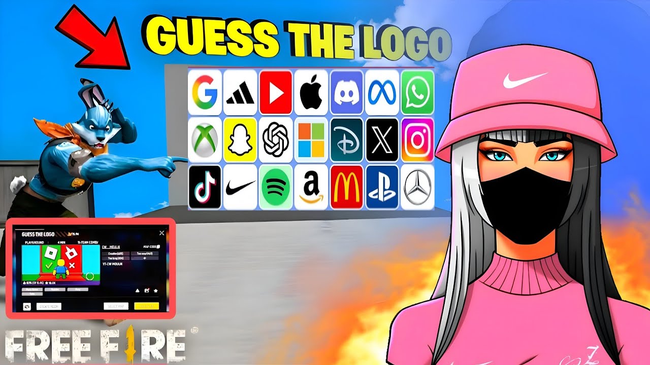FREE FIRE GUESS THE LOGO CHALLENGE ‼️ 