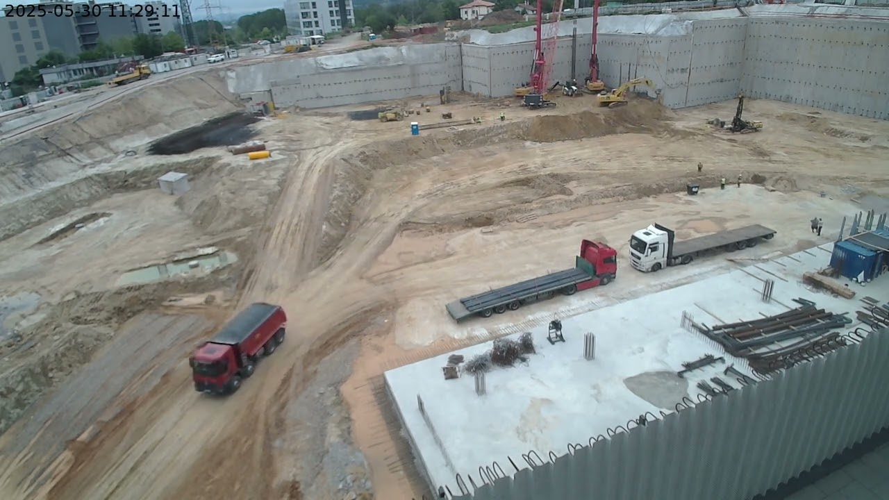 Garitage Park Office Tower 2025.05.30 construction timelapse (cam3)