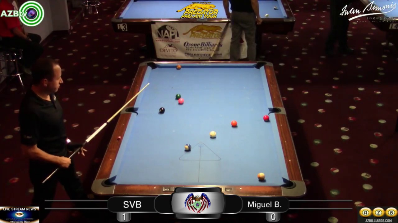 2016 Steinway Classic - Shane Van Boening vs Miguel Batista