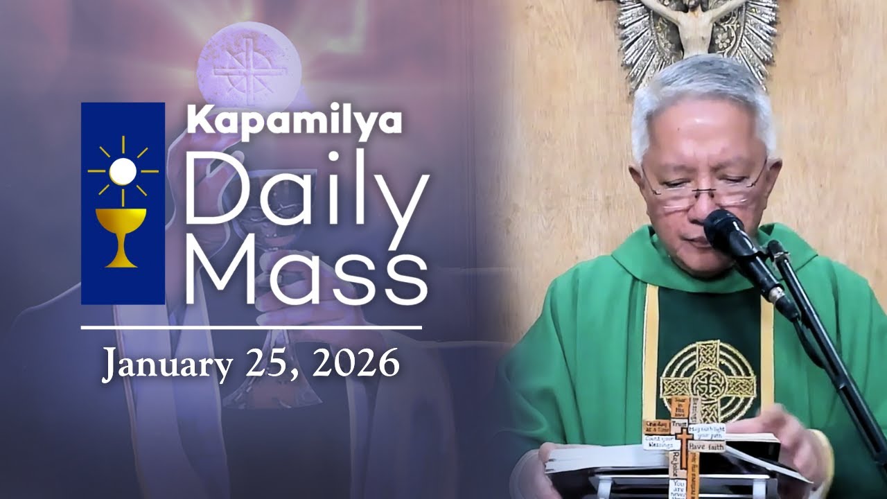 January 25, 2026 | He Meets Us in the Ordinary | Kapamilya Sunday Mass