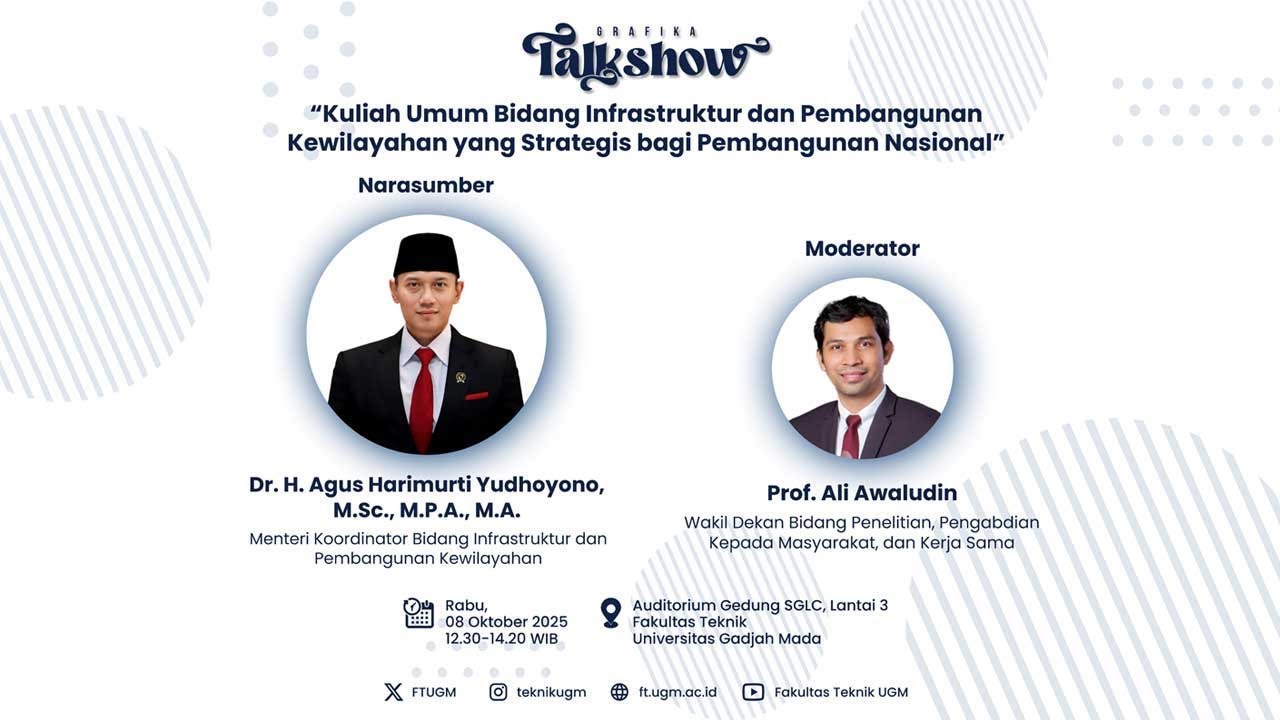 Grafika Talkshow bersama narasumber Dr. H. Agus Harimurti Yudhoyono, M.Sc., M.P.A., M.A.