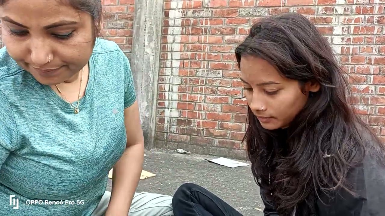 ASMR doing outdoor makeup 💄 my sister