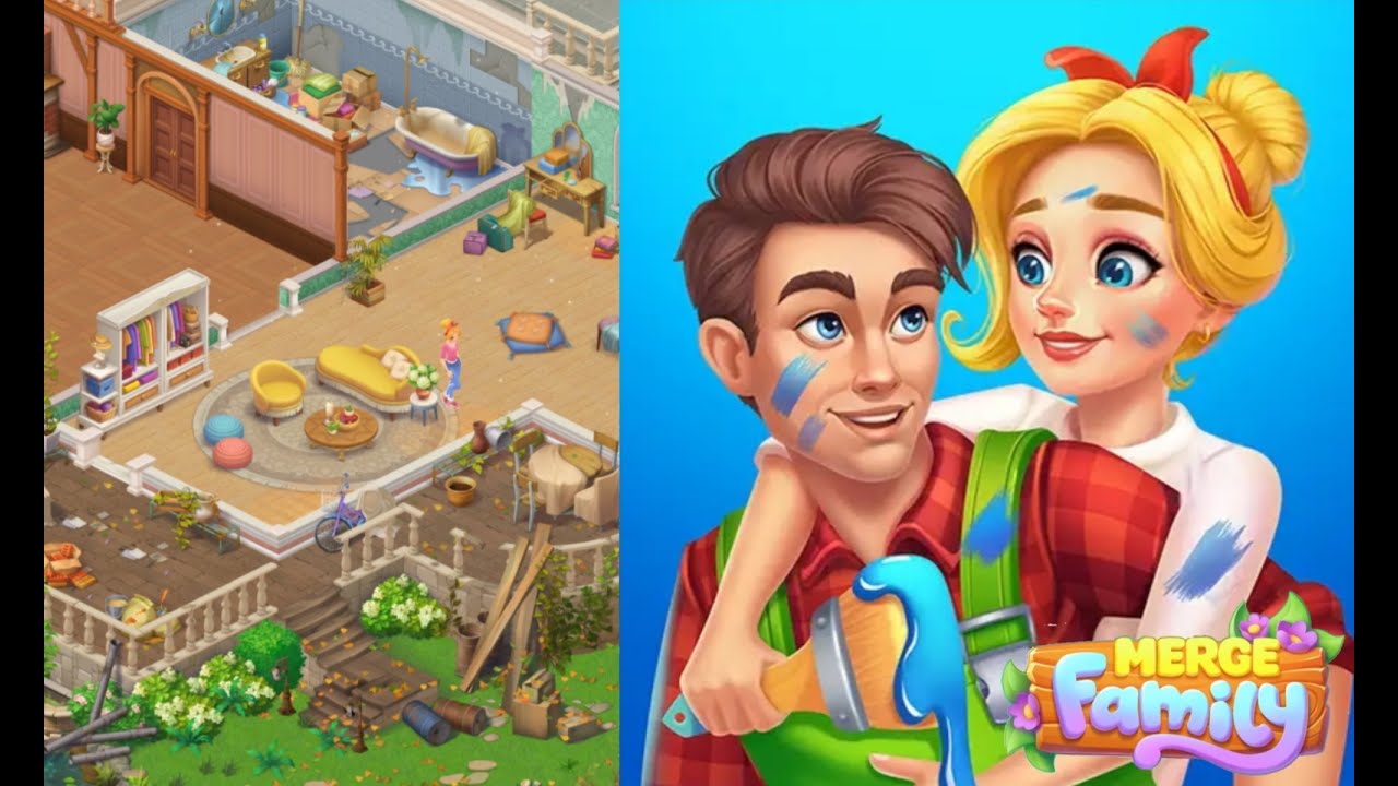 Merge Family🧁🍰 Level 22 Part 44🍫☕️