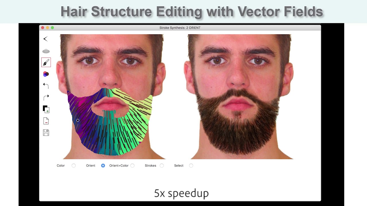 Intuitive, Interactive Beard and Hair Synthesis with Generative Models (CVPR 2020 Oral) Teaser