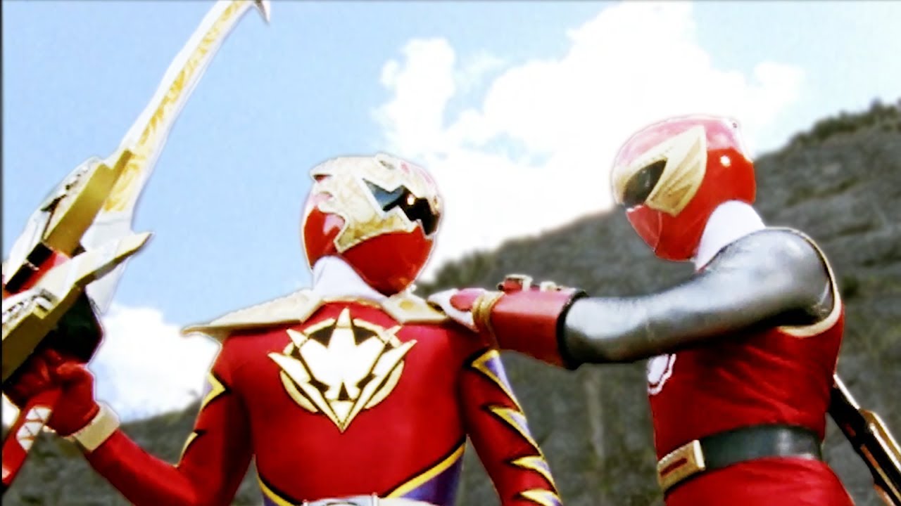 Ninja Storm Team Up! | Power Rangers Dino Thunder | Power Rangers Official