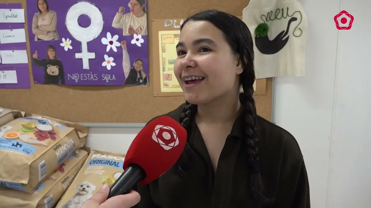 Reforçar valors com la solidaritat amb una recollida de material per a mascotes