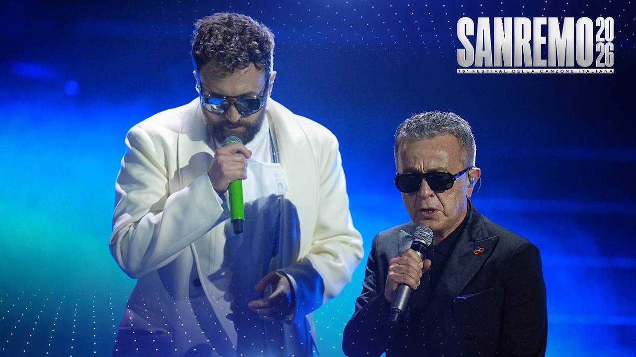 Sanremo 2026 - Dargen D'Amico, Pupo e Fabrizio Bosso cantano Su di noi