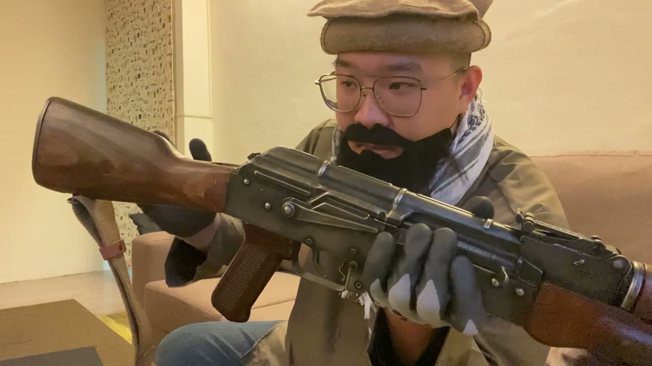GHK AKM v3 介紹 以及改AIMS樣式護木槍托教學 ( GHK AKM V3 review)  AIMS (PM md. 65) Romanian  dong
