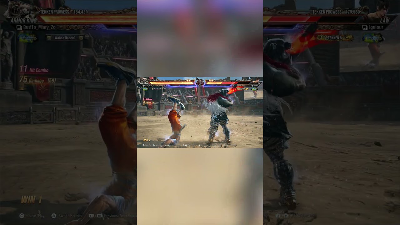 TEKKEN 8 Perfect Armor King Match 