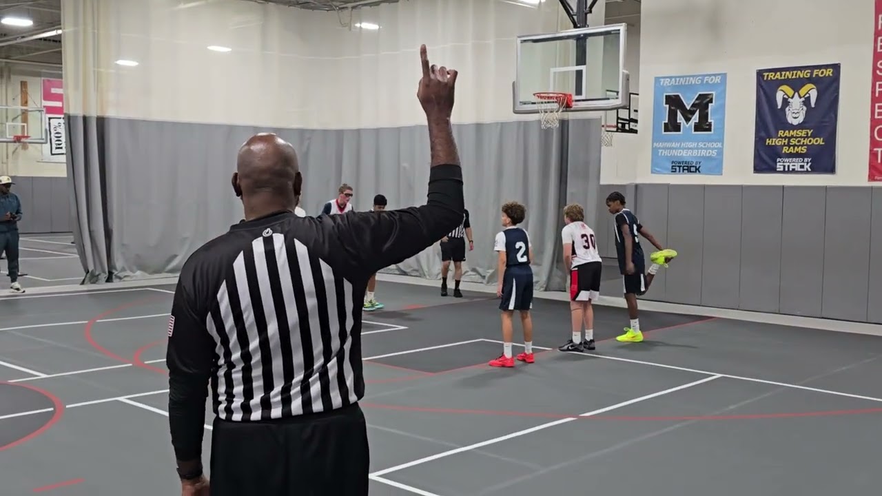 NY Extreme 8 Red vs Faith & Grind 10-19-25 Good #basketball Game