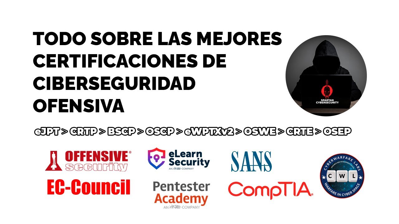 Certificaciones de ETHICAL HACKING y Ciberseguridad ofensiva - 2025