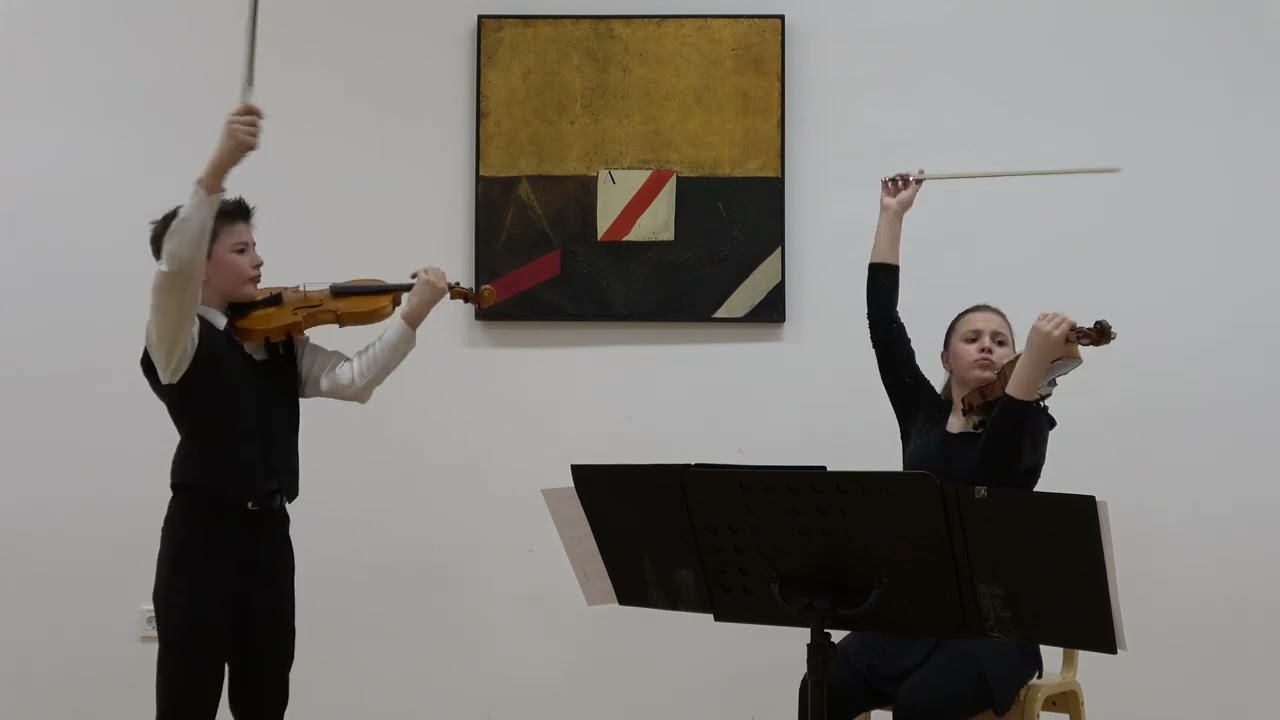 David Avšič, 11 years, H. Wieniawski, Caprices, Op. 18