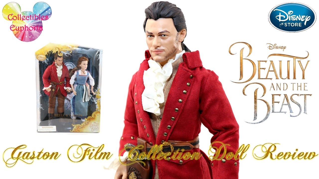 Disney Store: Belle and Gaston Live Action Disney Film Collection Doll Set  | Gaston Doll Review