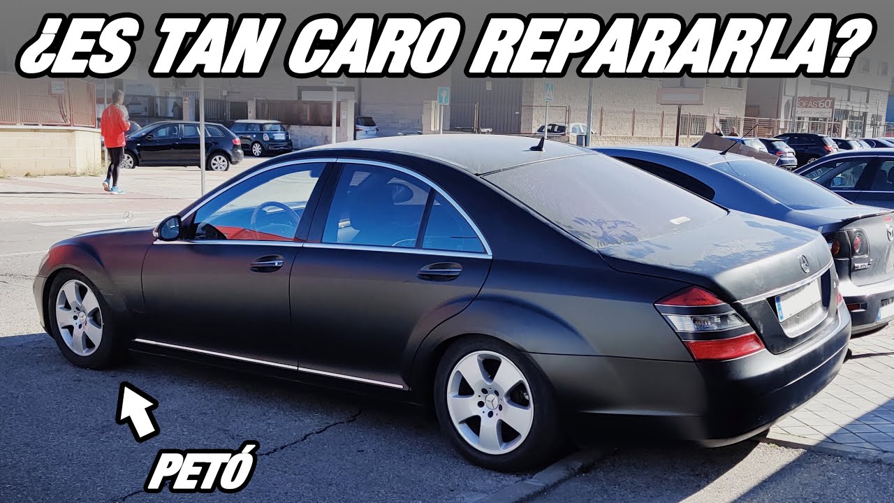 AIRMATIC rota 😭 Revienta una balona de la suspensión neumática tras reparar la caja del S500 4Matic
