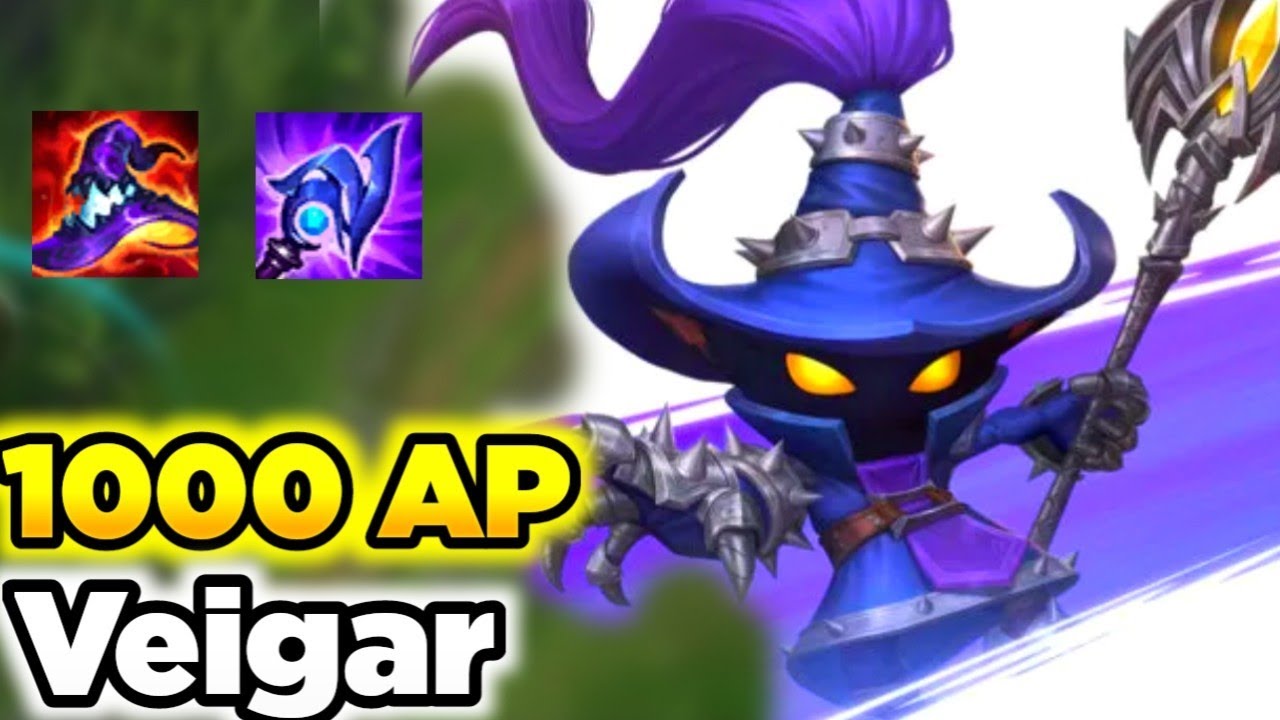 Wild Rift:  1000 AP HERKESE TEK ATAN VEIGAR BÖYLE BİR ŞEY GÖRMEDİM LoL Mobile