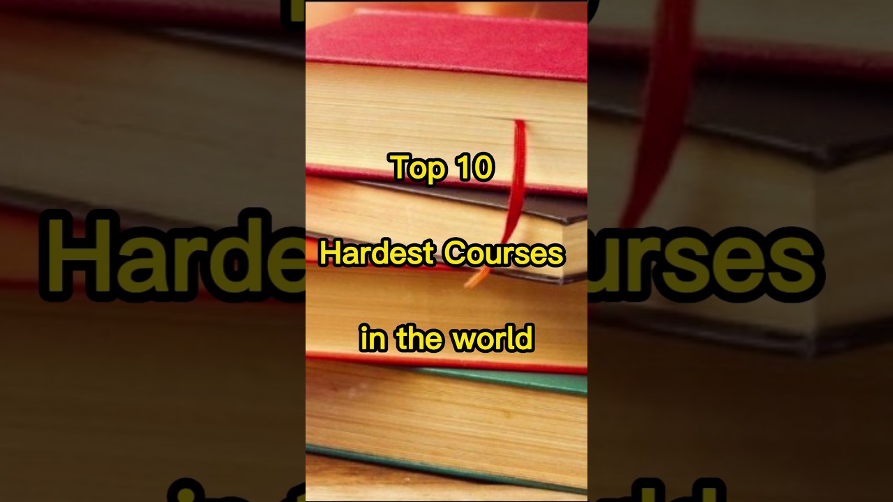 Top 10 Hardest course in the world 🌍 ❤️ 😱 