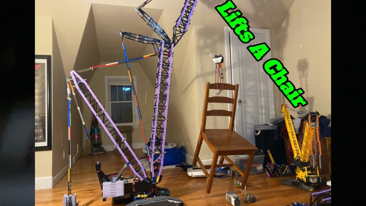 A Giant Liebherr LR13000 Made Entirely From LEGO