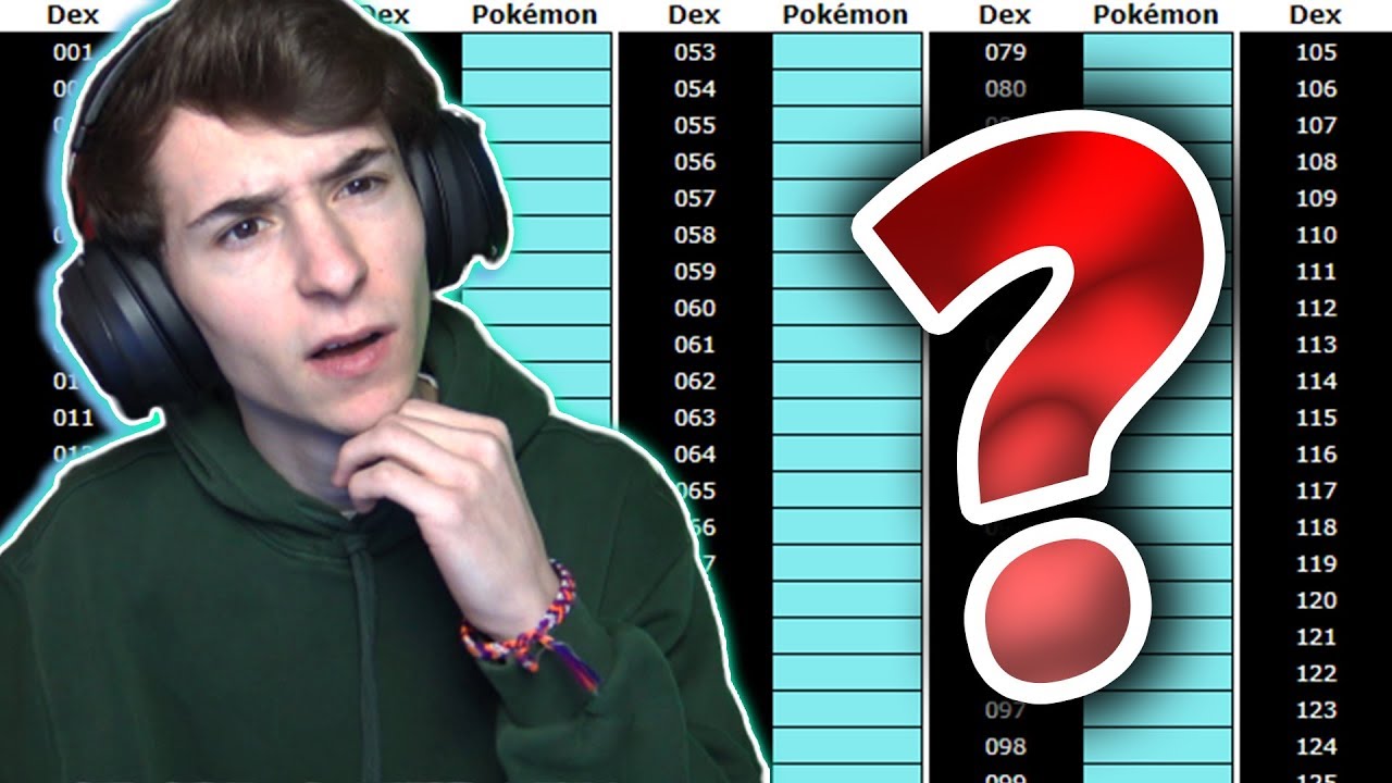 Naming EVERY Gen 1 Pokemon From Memory?!