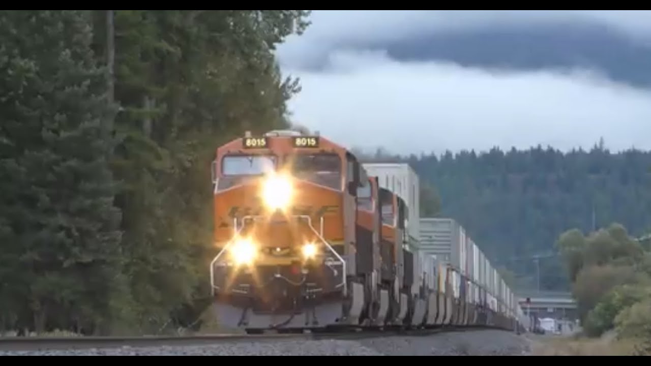 Stack Trains, a Manifest, and Baretables thru Libby Montana 4K