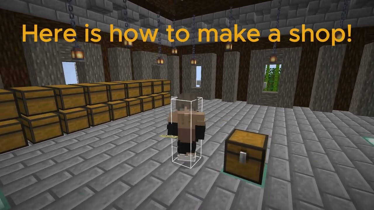 TumbleweedMC Chest Shop Tutorial! Both IPs in description