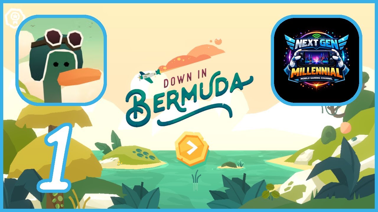 Down In Bermuda Gameplay - Part 1: Turtle Island (Android, iOS)