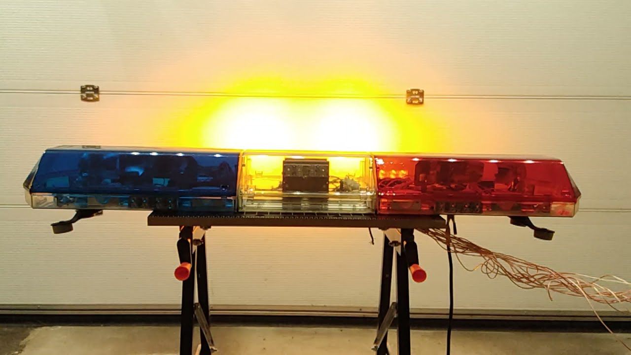 Code 3 Excalibur LED Police Lightbar Arizona Front