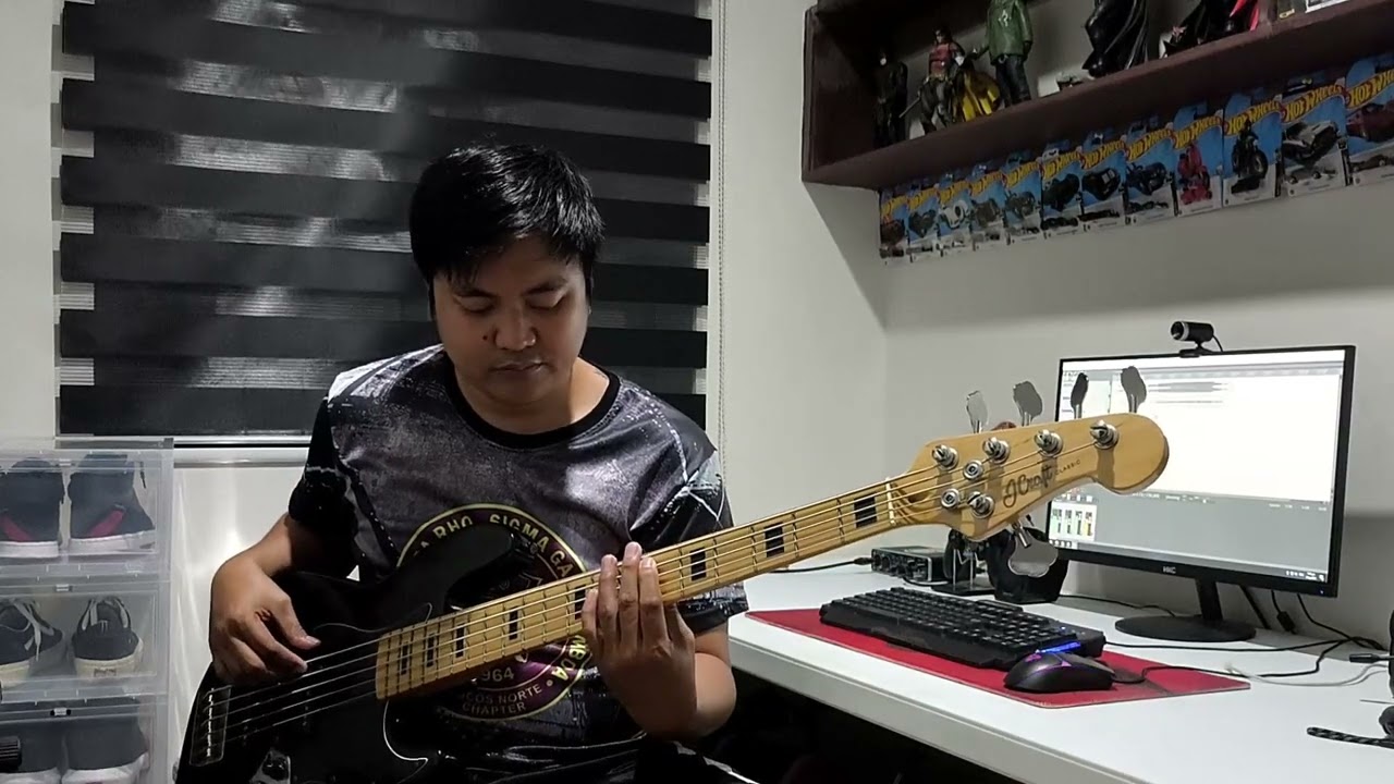 MAYBE THIS TIME BY SARAH GERONIMO | BASS COVER
