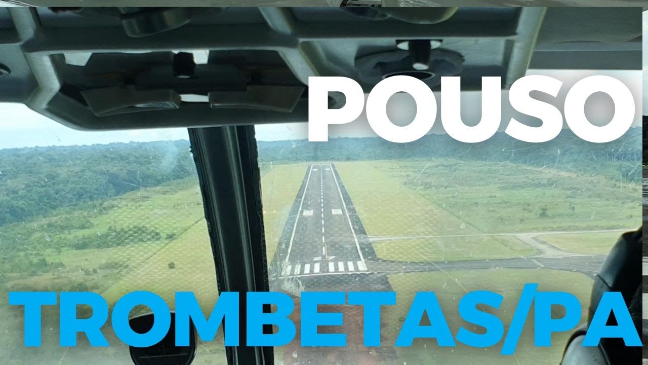 Belo pouso em Porto Trombetas/PA a bordo de um Grand Caravan, da Azul Conecta