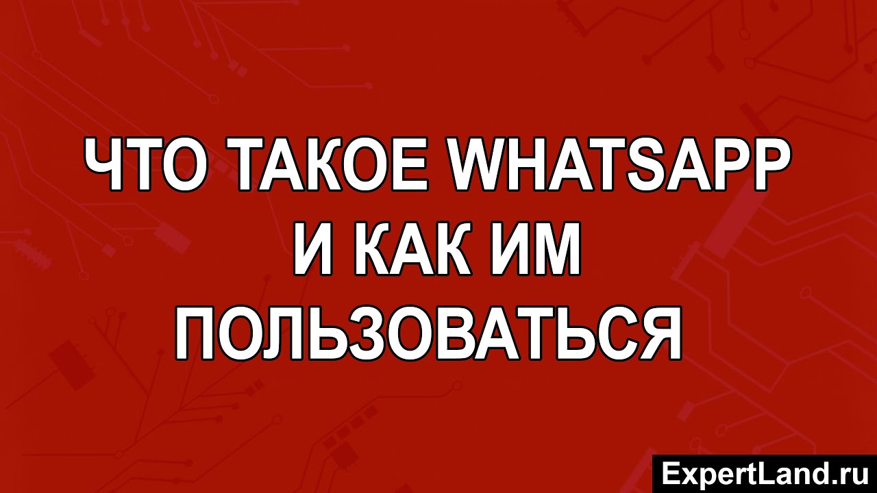 Что такое WhatsApp и как им пользоваться