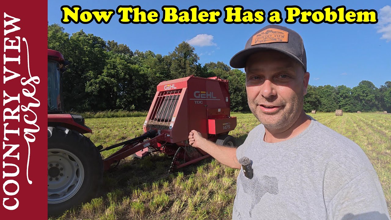 Now The Baler Isn't Working Right.   What Else Can Go Wrong Baling Hay.