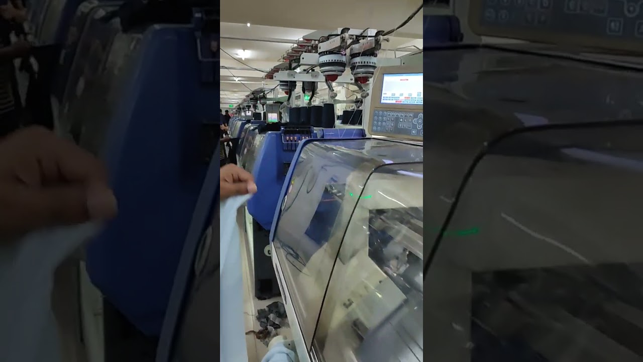 Jacquard machines #machine #knittingmethods #knit