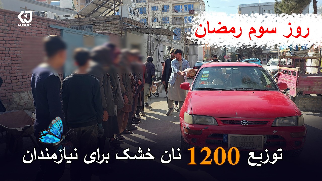 روز سوم  / توزیع 1200 دانه نان برای مسعقین