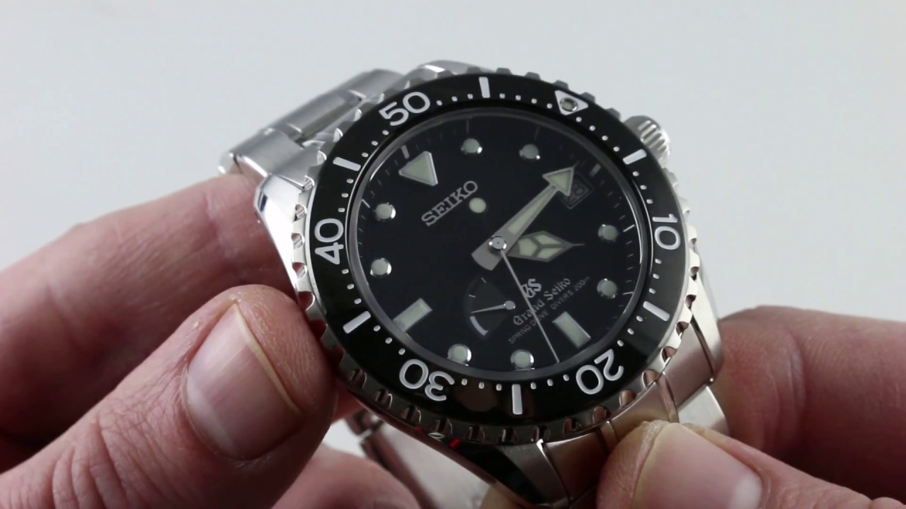Grand Seiko Spring Drive Diver SBGA029 Luxury Watch Review