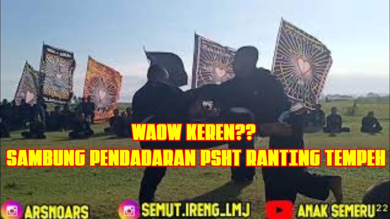 full sambung pendadaran PSHT cabang Lumajang ranting Tempeh angkatan 2020