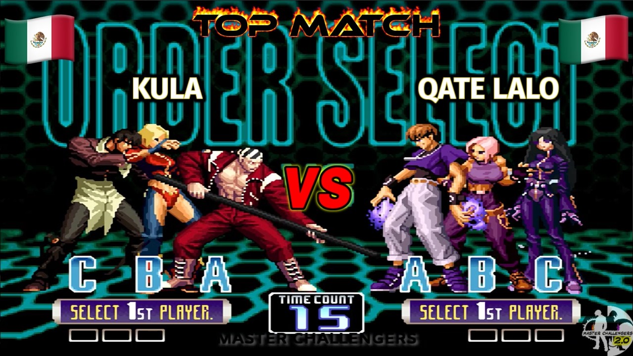 KULA vs QATE LALO FT10 Top Match México KOF 2002