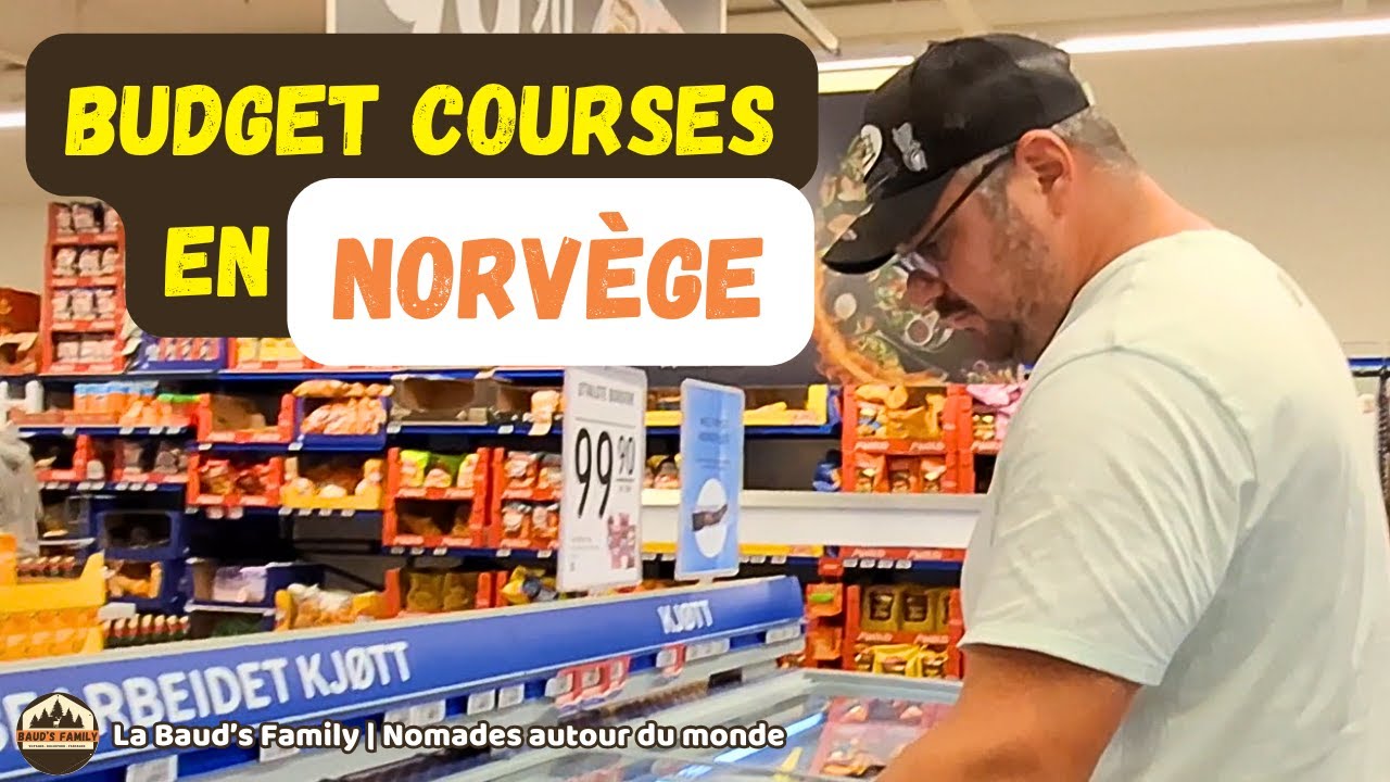 S2E15 - 💶 Quel BUDGET prévoir pour faire les COURSES en NORVÈGE ? Le CHOC des PRIX !