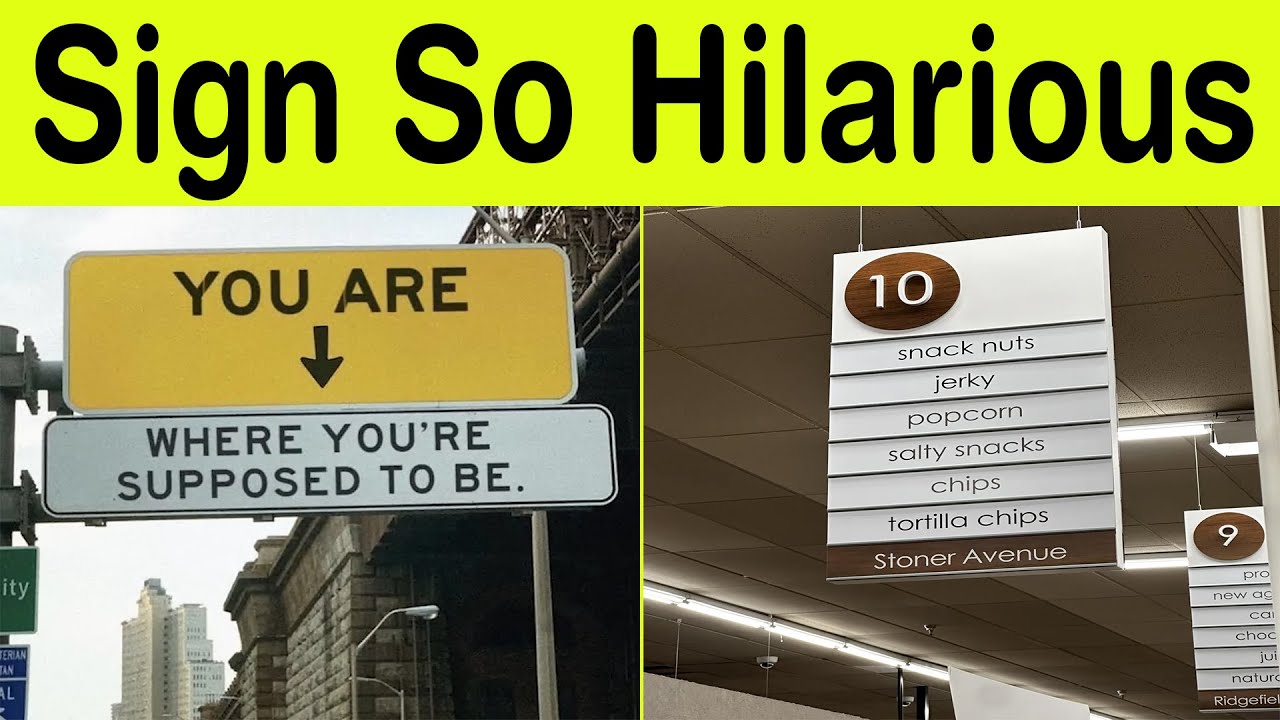 Signs So Hilarious You’ll Replay Just to Laugh Again – Instant Happiness! || Happy Panda