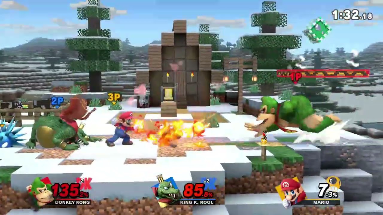 スマブラSP リプレイ タイム制 13190 [22年07月分]【ドンキーコング 歓声 1P自分】